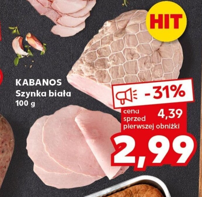 Promocja Kabanos Szynka Bia A G W Kaufland