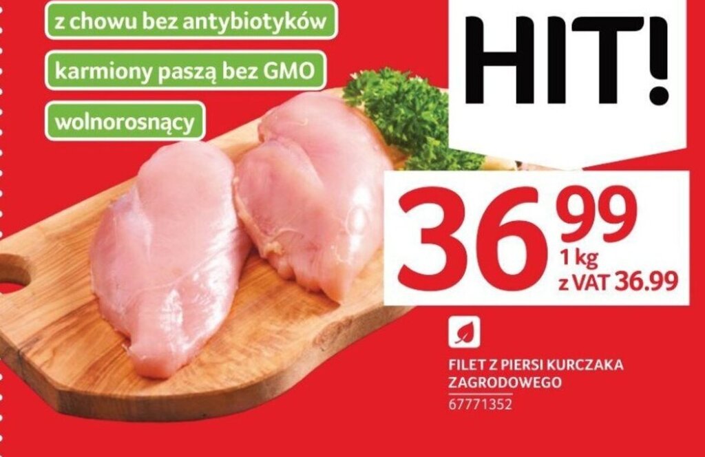 Promocja Filet Z Piersi Kurczaka Zagrodowego Kg W Selgros