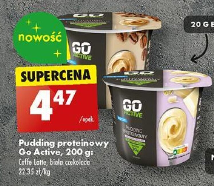 Promocja Pudding Proteinowy Go Active G W Biedronka