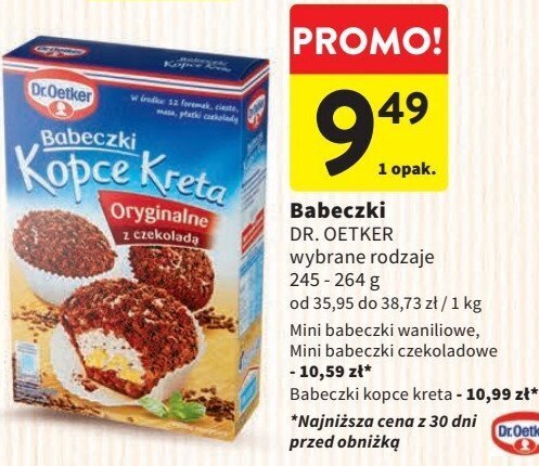 Wszystkie promocje na Dr oetker mini babeczki Wyszukuj i przeglądaj