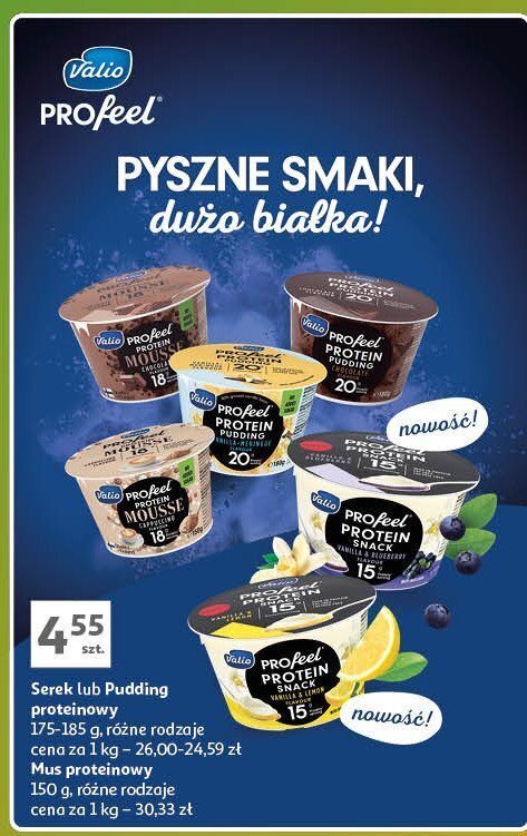 Promocja Pudding Proteinowy Czekolada I Toffi W Auchan