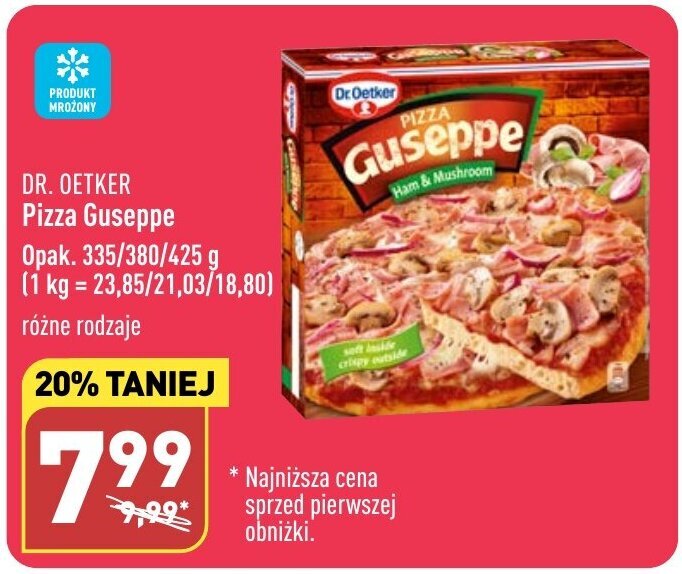 Promocja Dr Oetker Pizza Guseppe G W Aldi