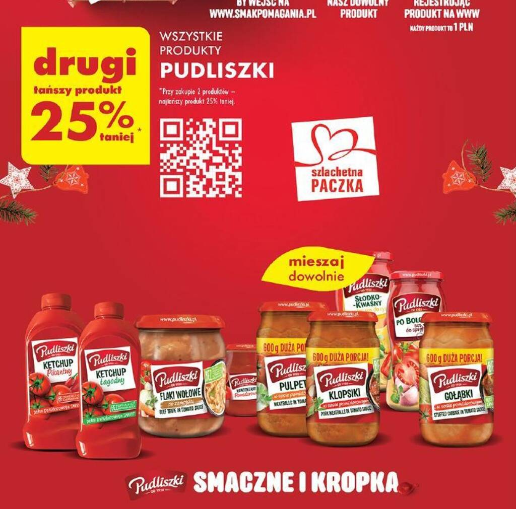 Promocja Wszystkie Produkty Pudliszki W Biedronka