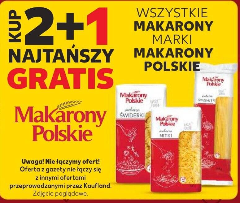 Promocja Wszystkie Makarony Marki Makarony Polskie Najta Szy Gratis