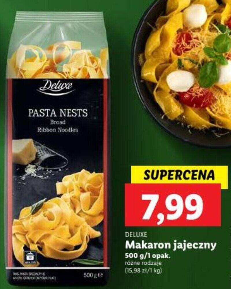 Promocja Makaron Jajeczny 500 G Lidl