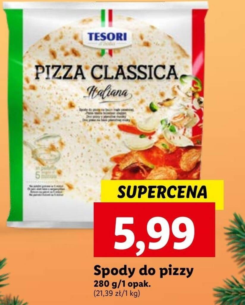 Promocja Sp D Do Pizzy Tesori Lidl