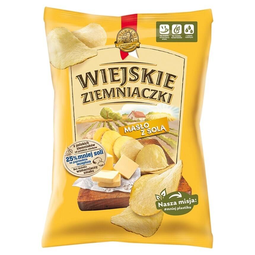 Promocja Wiejskie Ziemniaczki Chipsy Ziemniaczane O Smaku Mas A Z Sol