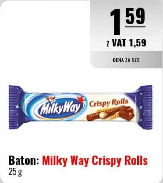 Promocja Baton Milky Way Crispy Rolls G Eurocash