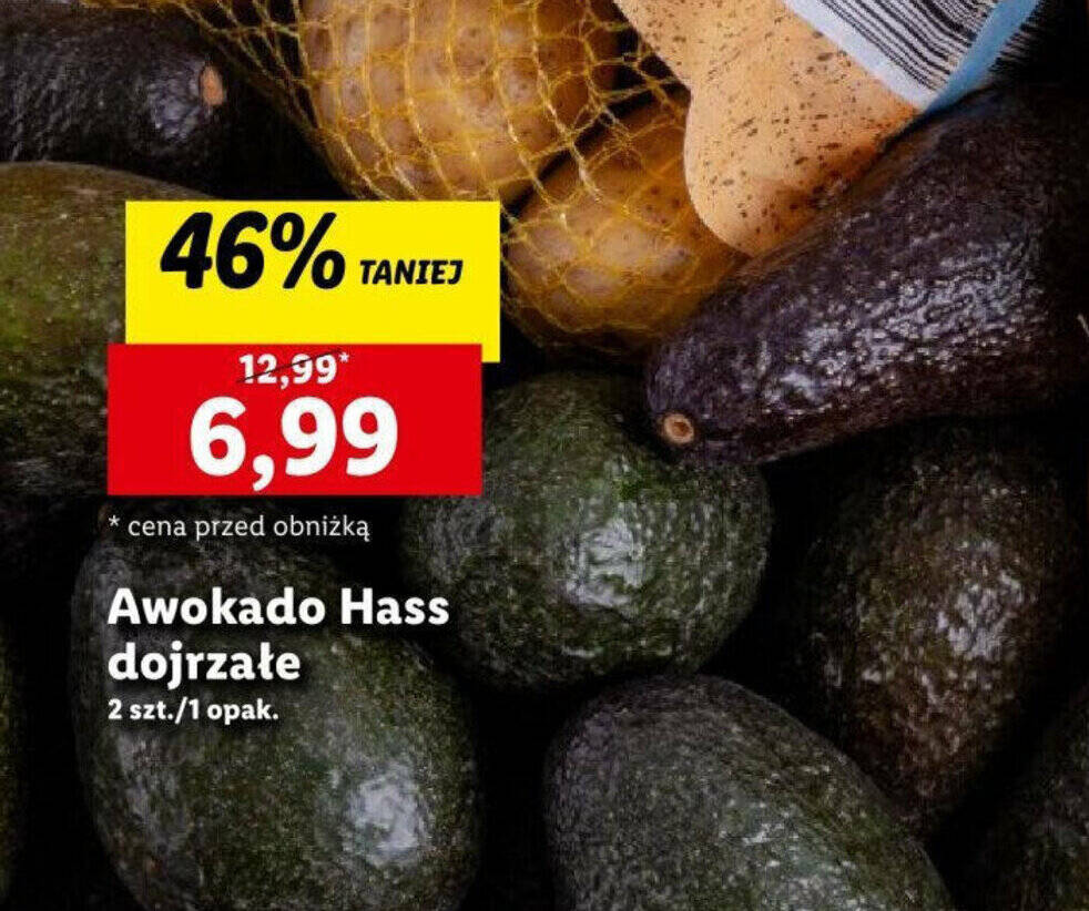 Promocja Awokado Hass Dojrza E Szt Opak W Lidl