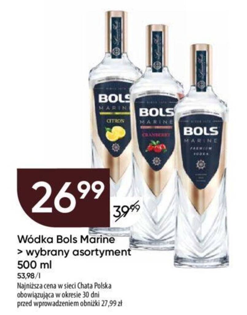 Promocja W Dka Bols Marine Ml W Chata Polska