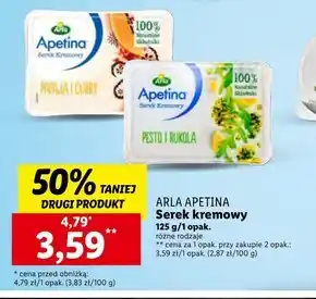 Promocja Apetina Serek Kremowy Z Jogurtem Typu Islandzkiego Skyr G