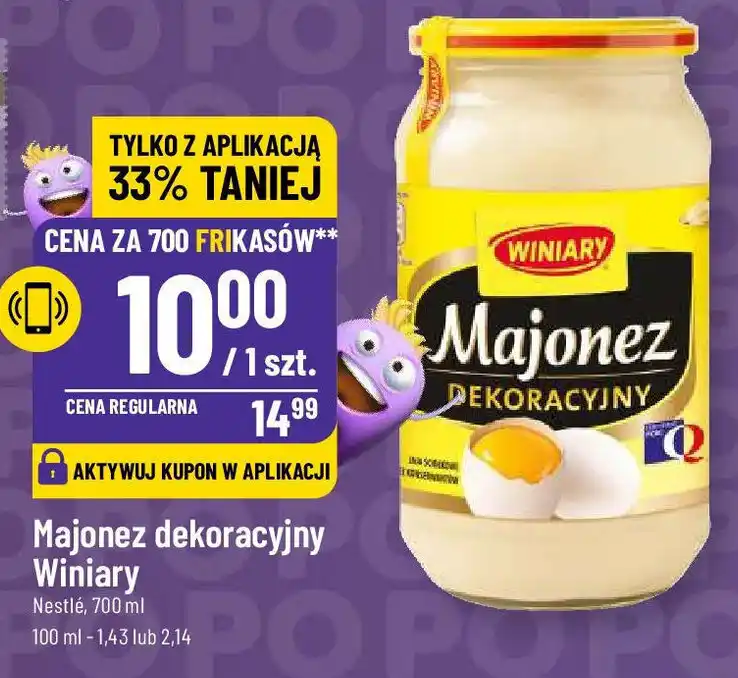 Promocja Majonez Dekoracyjny Winiary Nestl Ml W Polomarket