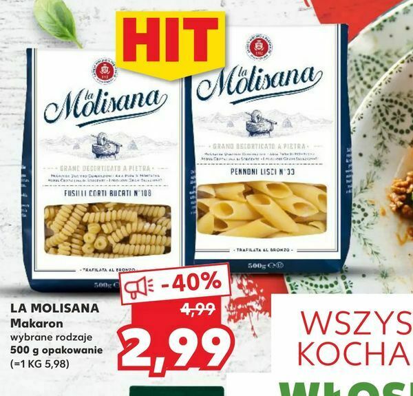 Promocja La Molisana Makaron W Kaufland