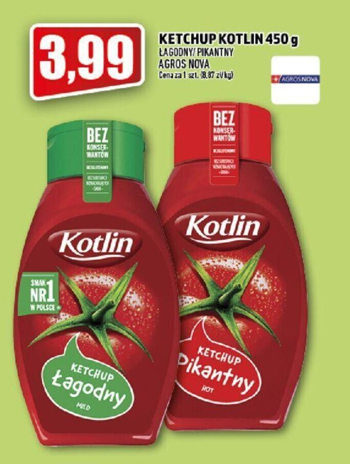 Promocja Ketchup Kotlin G W Topaz