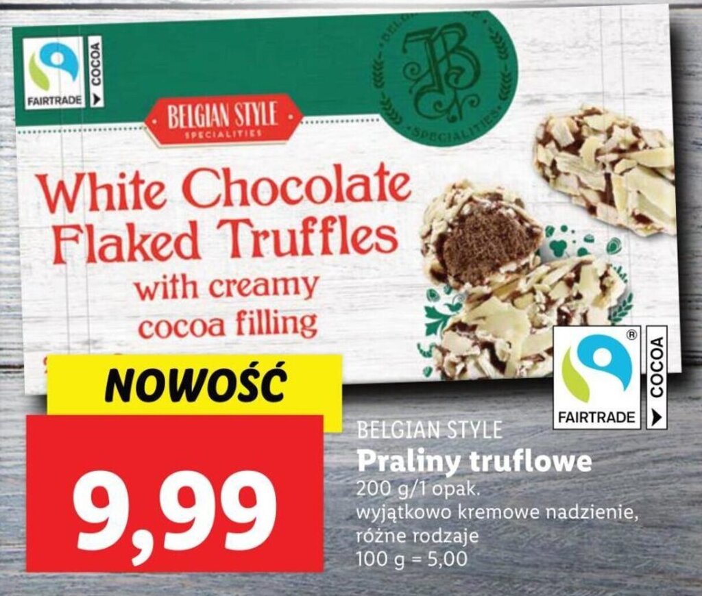 Promocja Praliny Truflowe 200g W Lidl