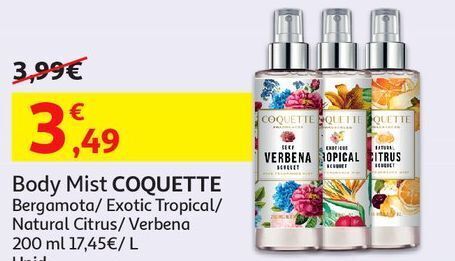 Promo O Body Mist Coquette Em Auchan