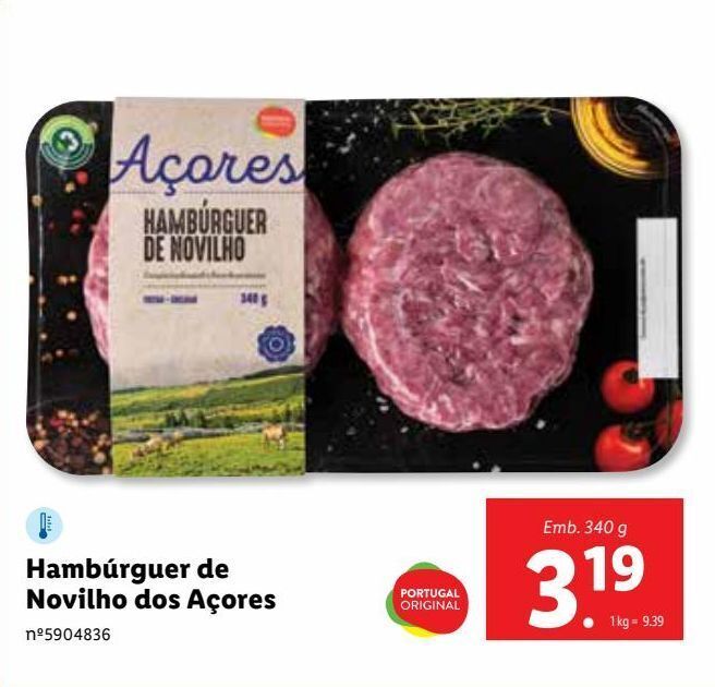 Promo O Hamb Rguer Bovino Em Lidl