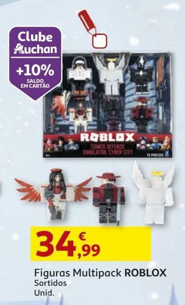 Promoção Figuras roblox multipack sortido em Auchan