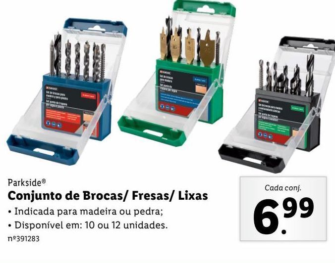 Promo O Brocas Parkside Em Lidl