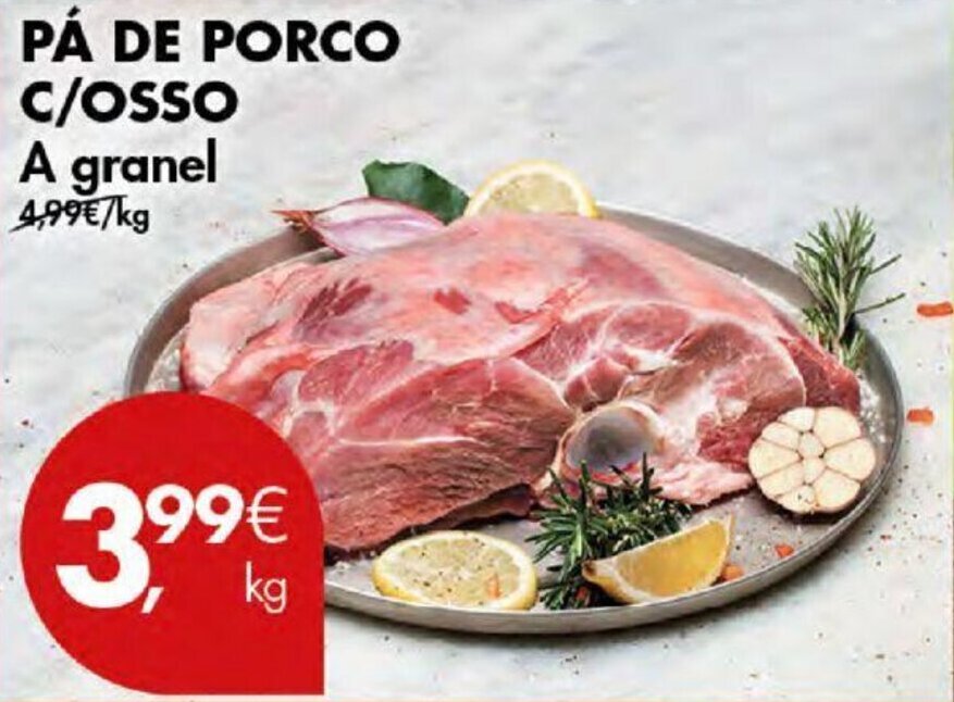 Promo O P De Porco C Osso Kg Em Pingo Doce