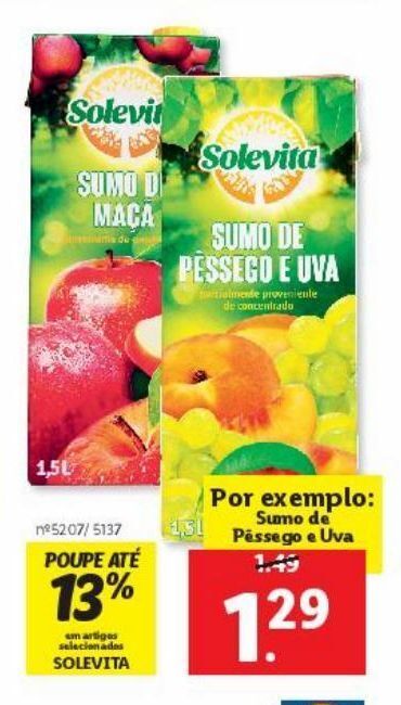 Promo O Sumo Solevita Em Lidl