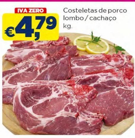 Promoção Costeletas de porco lombo cachaco em Bolama