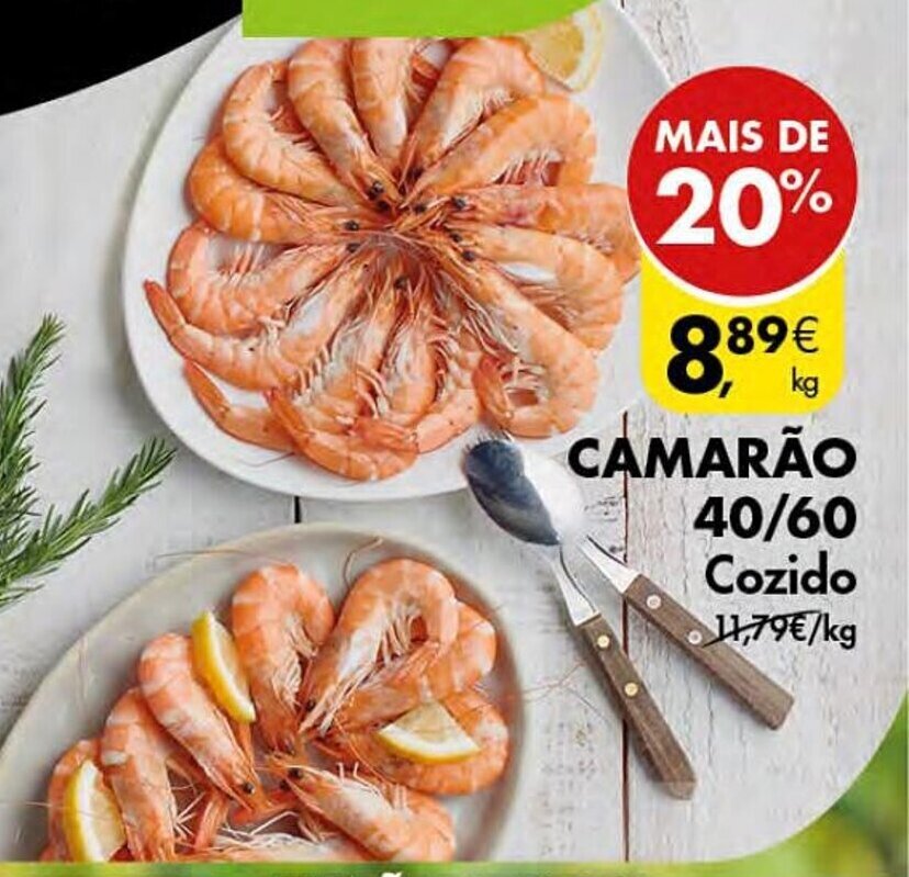 Promo O Camar O Cozido Em Pingo Doce