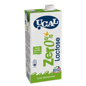 Promoção Milbona Leite Magro Meio gordo sem Lactose 1L em Lidl