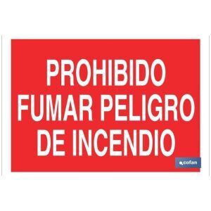 Promo O Se Al Poliestireno X Mm Prohibido Fumar Peligro De