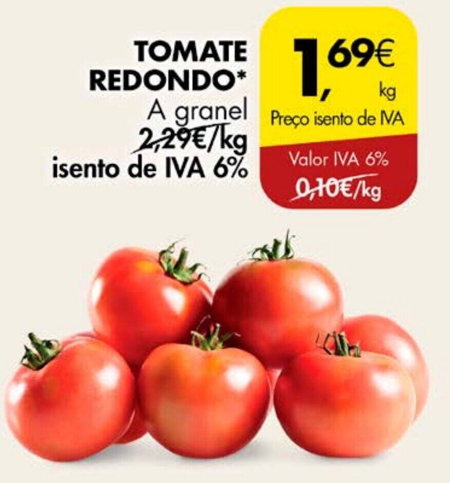 Promo O Tomate Redondo A Granel Em Pingo Doce