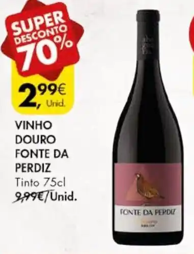 Promo O Vinho Douro Fonte Da Perdiz Tinto Cl Em Pingo Doce