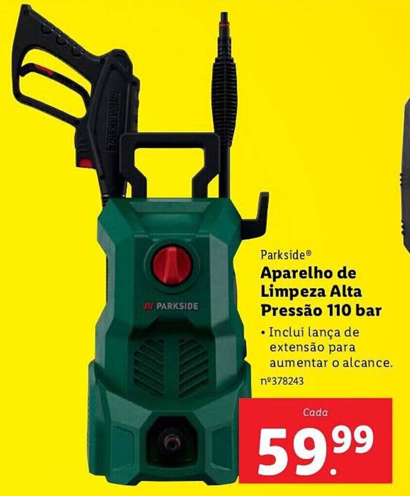 Promo O Parkside Aparelho De Limpeza Alta Press O Bar Em Lidl