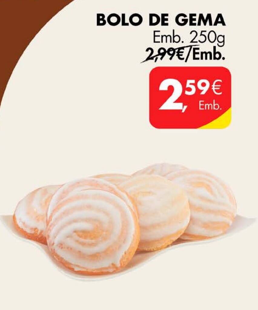 Promo O Bolo De Gema Emb G Em Pingo Doce