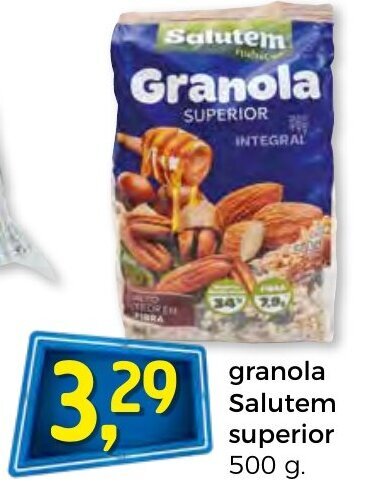 Promoção Granola Salutem Superior 500g em Bolama