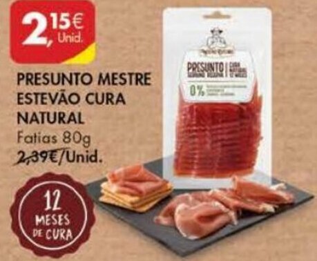 Promo O Presunto Mestre Estev O Cura Natural G Em Pingo Doce