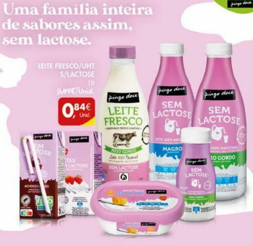 Promo O Leite Fresco Uht S Lactose Lt Em Pingo Doce