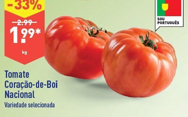 Promoção Tomate em ALDI