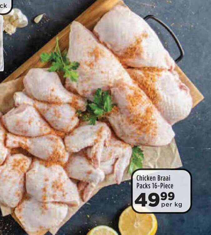 Chicken Braai Packs 16 Piece Offer At Food Lover S Market