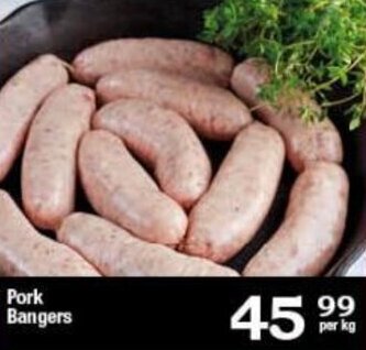 Pork Bangers Per Kg Offer At Oxford Freshmarket