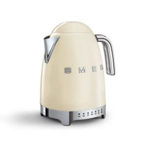 Smeg Retro Kettle Cream Klf04creu Offer At Hirsch S