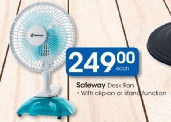 Safeway Desk Fan Offer At Clicks