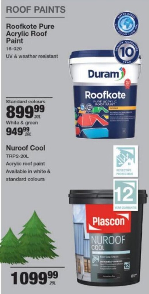 Roof Paints Roofkote Pure Acrylic Roof L Offer At Mica