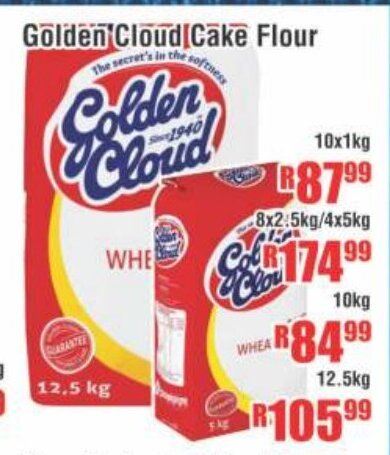 Golden Cloud Cake Flour Kg Offer At Devland Cash And Carry