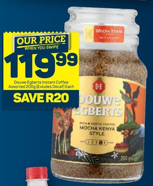 Douwe Egberts Instant Coffee Assorted 200g Offer At Pick N Pay