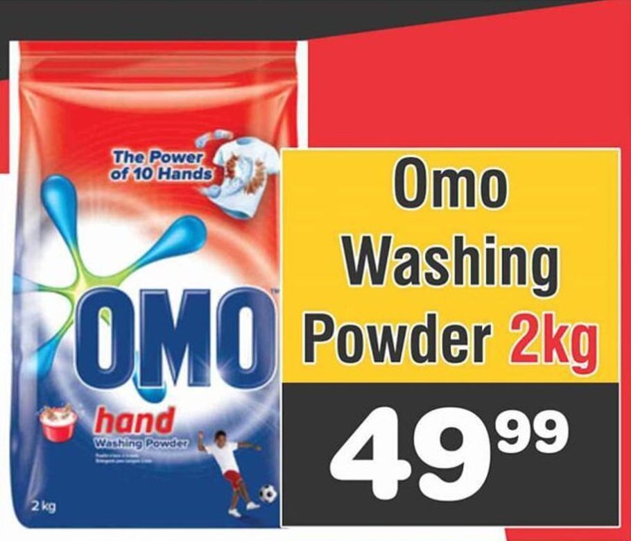 Omo Washing Powder 2kg Offer At Advance Cash N Carry