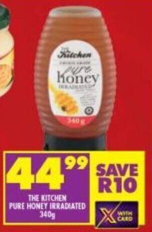 The Kitchen Pure Honey Irradiated G Offer At Shoprite