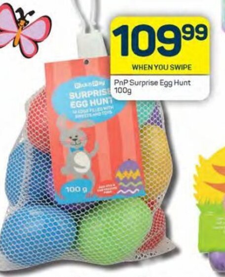 PnP Surprise Egg Hunt 100g Offer At Pick N Pay