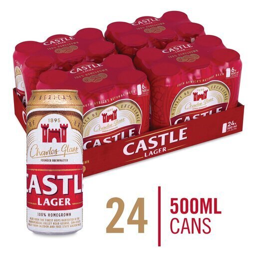 Castle Lager Can 500ml X 24 Offer At Pick N Pay Liquor