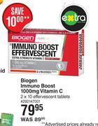 Biogen Immuno Boost Mg Vitamin C X Effervescent Tablets Offer