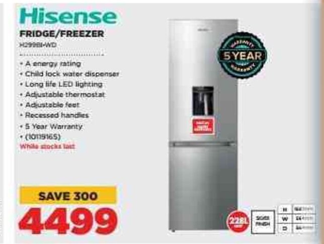 Hisense Fridge Freezer Offer At HiFi Corp